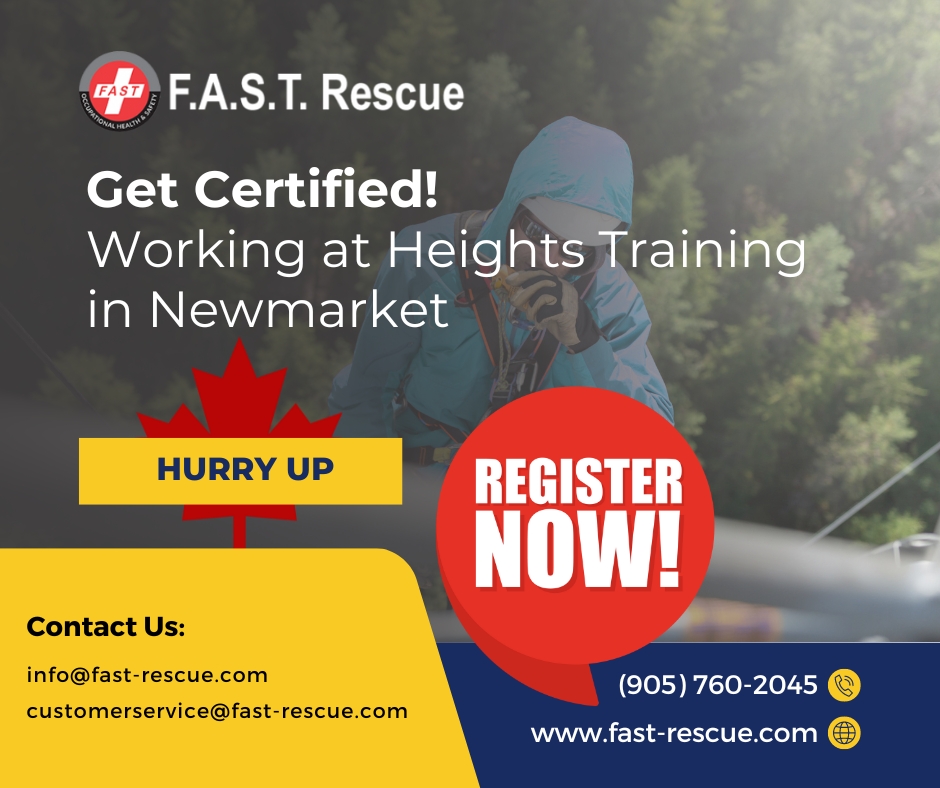 Working At Heights Training In Newmarket By Fast Rescue